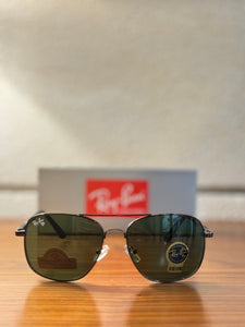 RayBan Pilot Aviators - RB - 22101 - Silver/Black